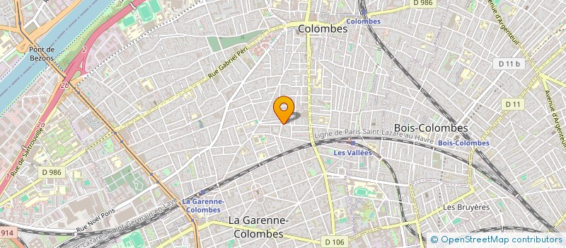 localisation de l'entreprise FONQUERNIE HOME CONCEPT à COLOMBES