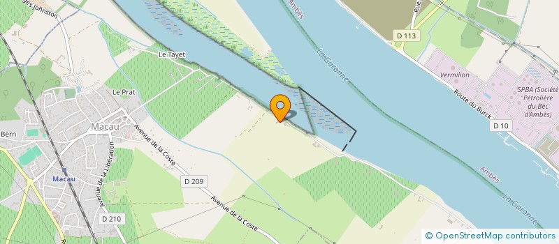 localisation de l'entreprise FONROCQUE  MACAU