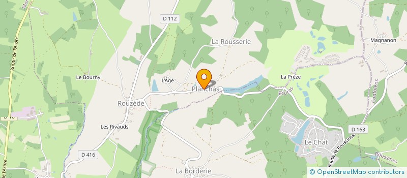 localisation de l'entreprise FONROSECA à ECURAS