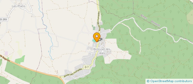 localisation de l'entreprise FONS CULTURE  FONS-SUR-LUSSAN