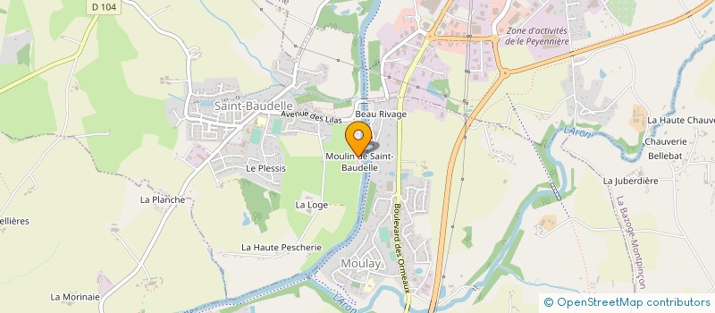localisation de l'entreprise FONS DANIELIS à SAINT-GEORGES-BUTTAVENT
