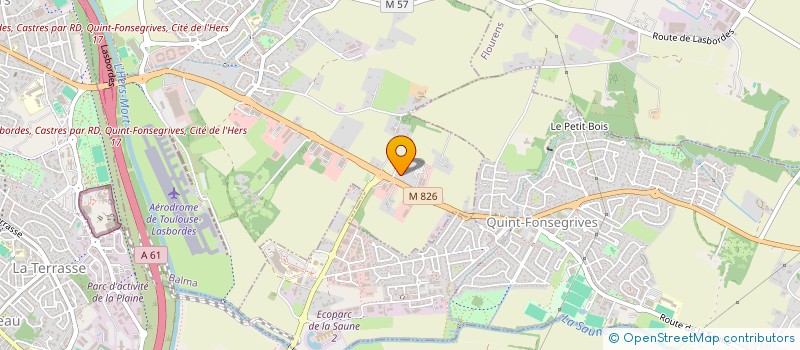 localisation de l'entreprise FONS SERVICES à BALMA