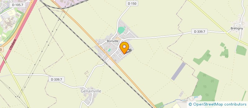 localisation de l'entreprise FONSECA-AVELINO à GELLAINVILLE
