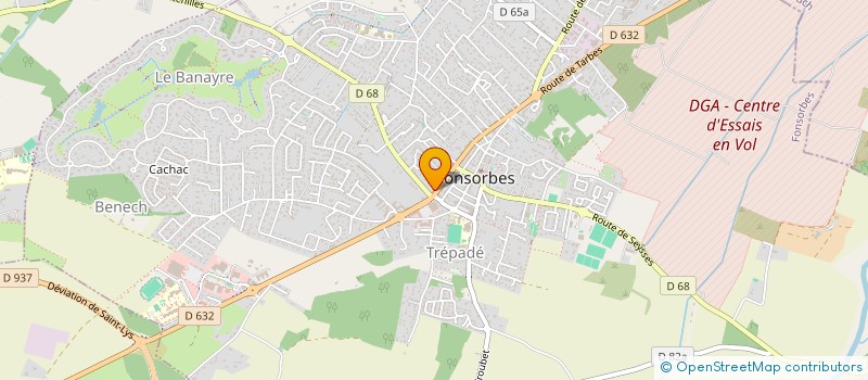 localisation de l'entreprise FONSORBES LAVERIE à FONSORBES