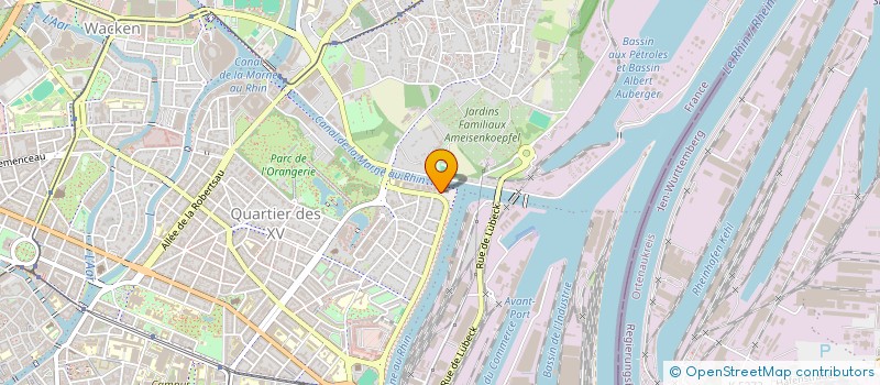 localisation de l'entreprise FONT D AIDE A LA CONSTRUCTION D L EGLISE ORTHODOXE RUSSE DE TOUS LES SAINTS A STRASBOURG à STRASBOURG