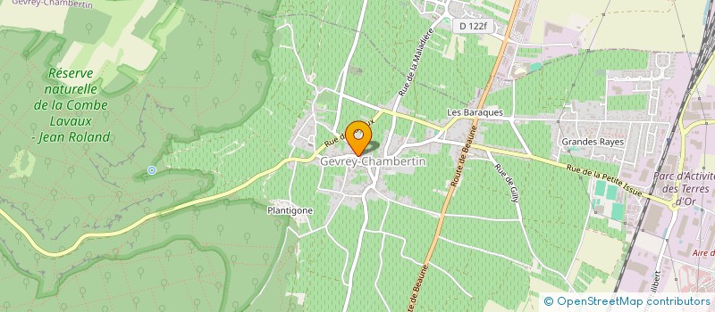 localisation de l'entreprise FONT MOURIER-CHAMBERTIN  GEVREY-CHAMBERTIN