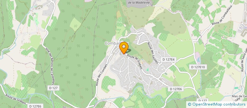 localisation de l'entreprise FONT ROUGE HOLDING  COMBAILLAUX
