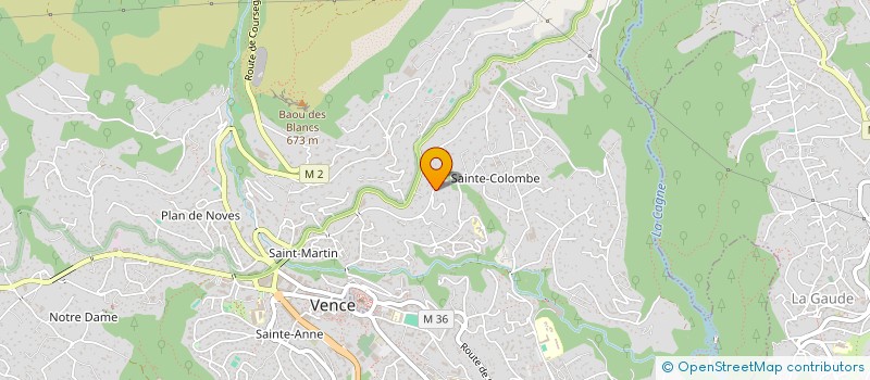 localisation de l'entreprise FONTA PRO BAT à VENCE
