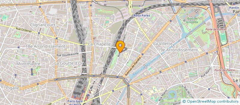 localisation de l'entreprise FONTAINE  PARIS