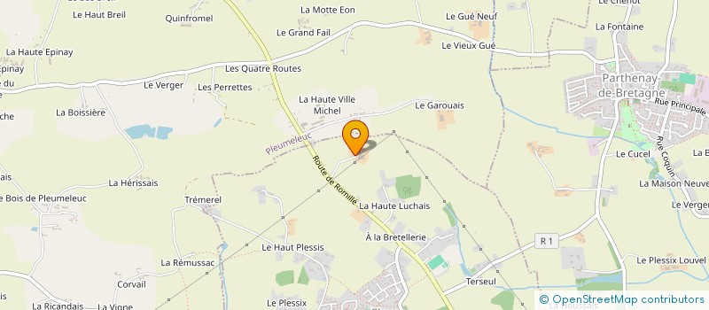 localisation de l'entreprise FONTAINE  CLAYES