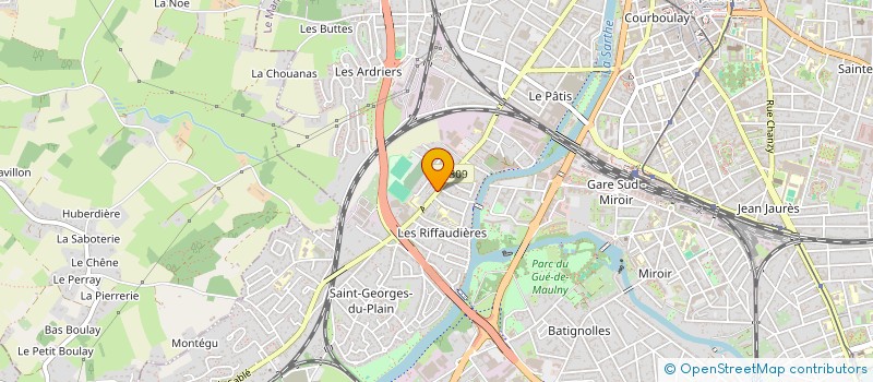 localisation de l'entreprise FONTAINE  LE MANS