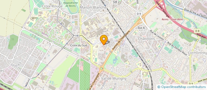 localisation de l'entreprise FONTAINE A PIZZA à REIMS