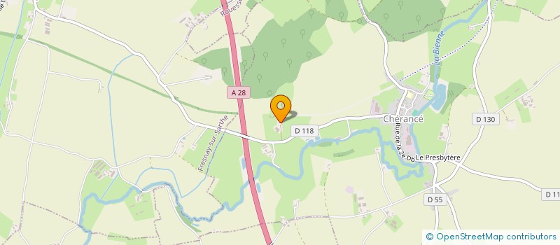 localisation de l'entreprise FONTAINE AGRIGAZ  ROUESSE-FONTAINE