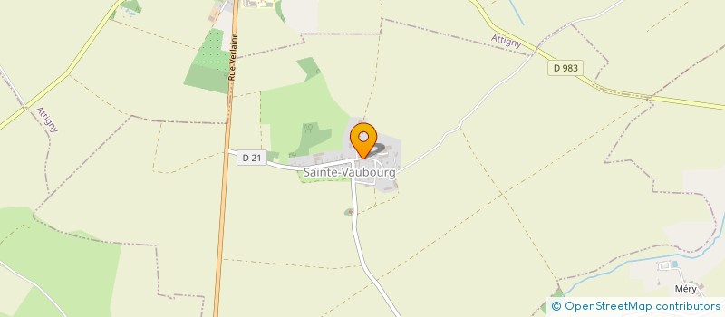 localisation de l'entreprise FONTAINE AUX MONTS  SAINTE-VAUBOURG