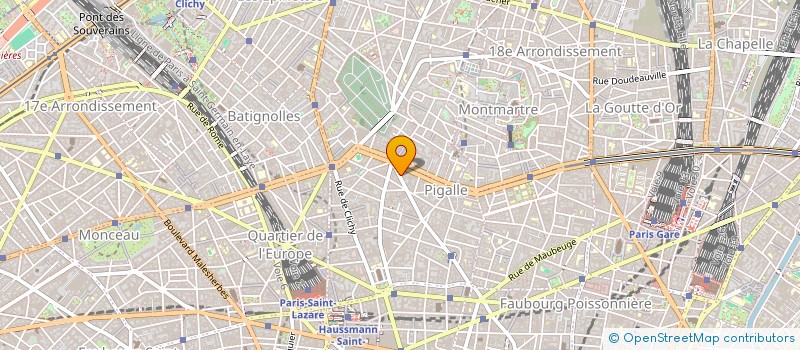 localisation de l'entreprise FONTAINE BEAUTE  PARIS