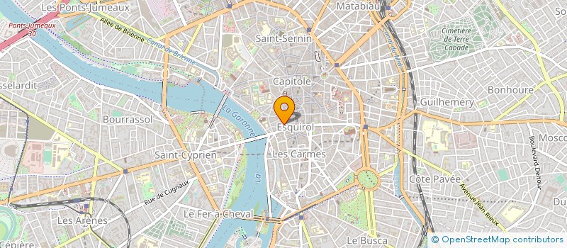localisation de l'entreprise FONTAINE BOURSE à TOULOUSE