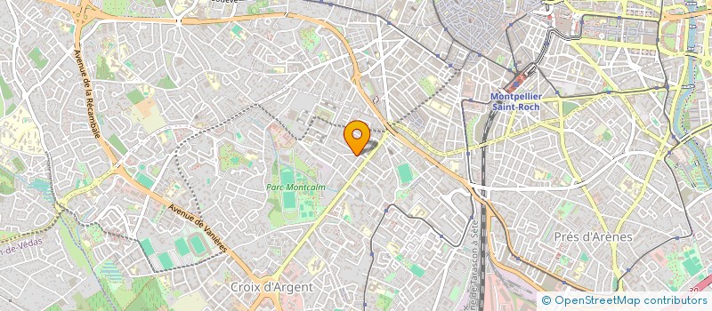 localisation de l'entreprise FONTAINE DE LA BOUISSE à MONTPELLIER