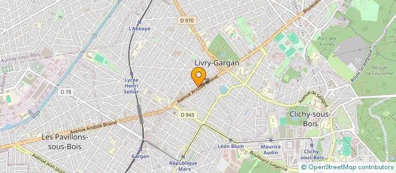 localisation de l'entreprise FONTAINE DE LA VIE à LIVRY-GARGAN