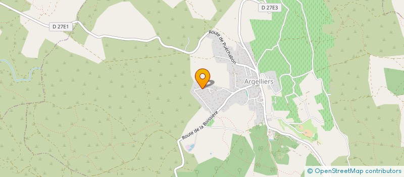 localisation de l'entreprise FONTAINE DE MONTARNAUD  ARGELLIERS