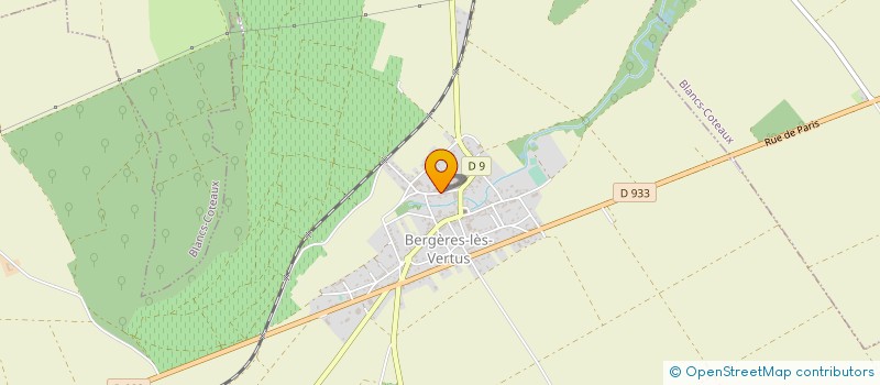 localisation de l'entreprise FONTAINE DOYEN à BERGERES-LES-VERTUS