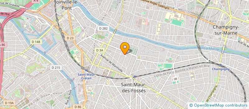 localisation de l'entreprise FONTAINE DU 41 à SAINT-MAUR-DES-FOSSES