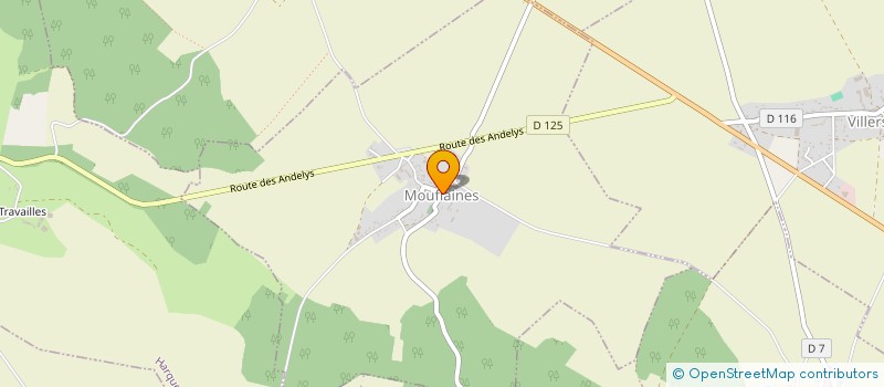 localisation de l'entreprise FONTAINE DUMONT à VEXIN-SUR-EPTE