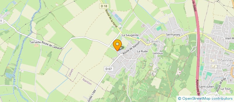 localisation de l'entreprise FONTAINE ENERGIE  BEAUMONT-SUR-GROSNE