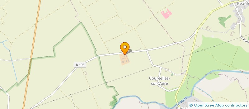 localisation de l'entreprise FONTAINE ENERGIES  COURCELLES-SUR-VOIRE