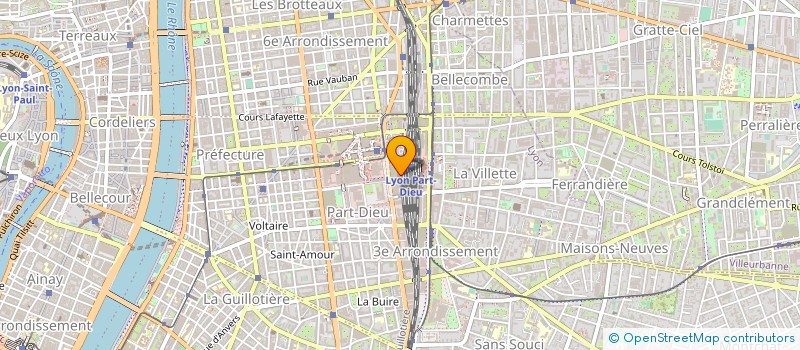 localisation de l'entreprise FONTAINE EQUIPEMENT SA à LYON