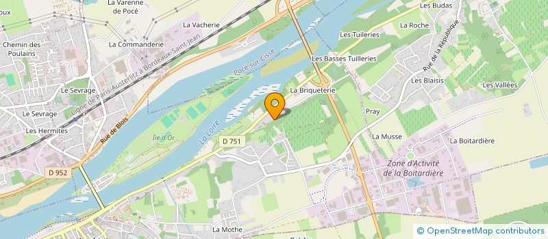 localisation de l'entreprise FONTAINE ET CHHIM  AMBOISE