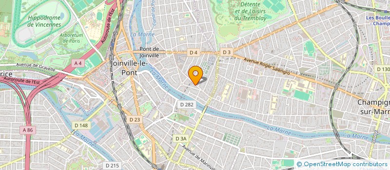 localisation de l'entreprise FONTAINE FRAICHE  JOINVILLE-LE-PONT