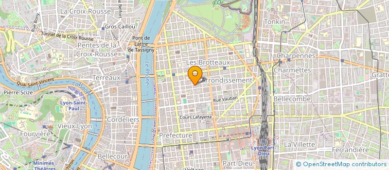 localisation de l'entreprise FONTAINE GANASSALI  LYON