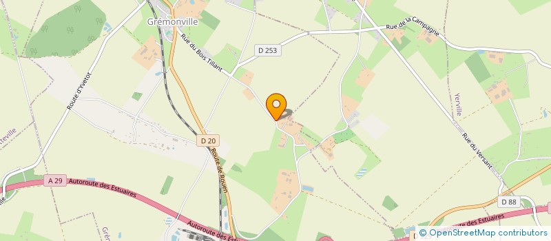 localisation de l'entreprise FONTAINE LAURENT à GREMONVILLE