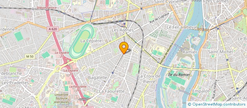 localisation de l'entreprise FONTAINE LESTANG à TOULOUSE