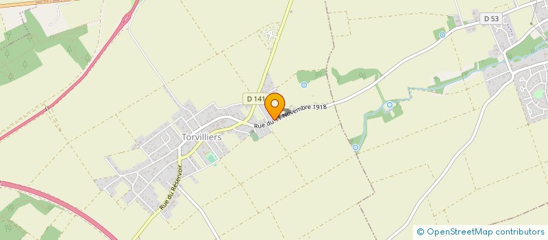 localisation de l'entreprise FONTAINE NAGOT  TORVILLIERS