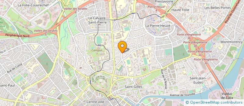 localisation de l'entreprise FONTAINE NATIONALE à CAEN