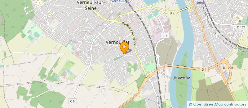 localisation de l'entreprise FONTAINE PRODUCTIONS à VERNOUILLET