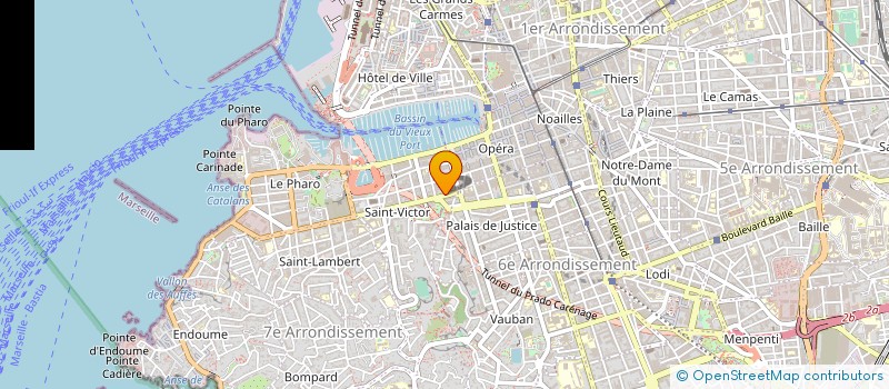 localisation de l'entreprise FONTAINE TRADE à MARSEILLE