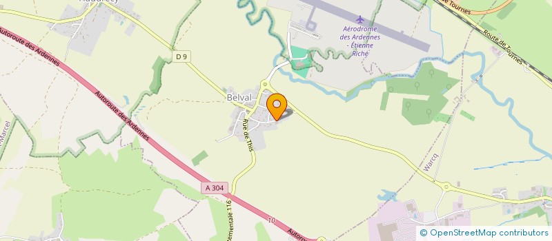 localisation de l'entreprise FONTAINEBLOC  BELVAL