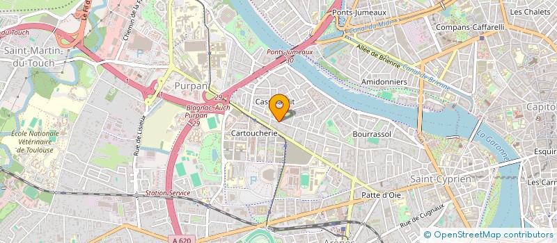 localisation de l'entreprise FONTAINES 31 à TOULOUSE