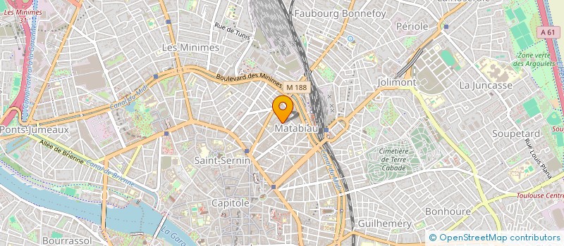 localisation de l'entreprise FONTAINES BEAUTE à TOULOUSE