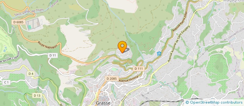 localisation de l'entreprise FONTAINES ENCHANTEES GRASSE à GRASSE