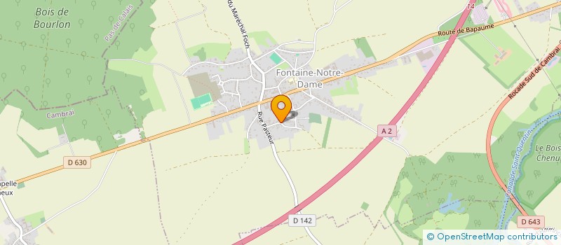 localisation de l'entreprise FONTAINOISE à FONTAINE-NOTRE-DAME