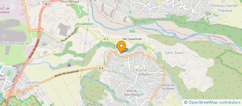 localisation de l'entreprise FONTALYS à SAINT-PAUL