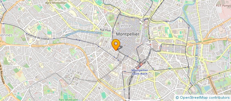 localisation de l'entreprise FONTAMAGNE II à MONTPELLIER
