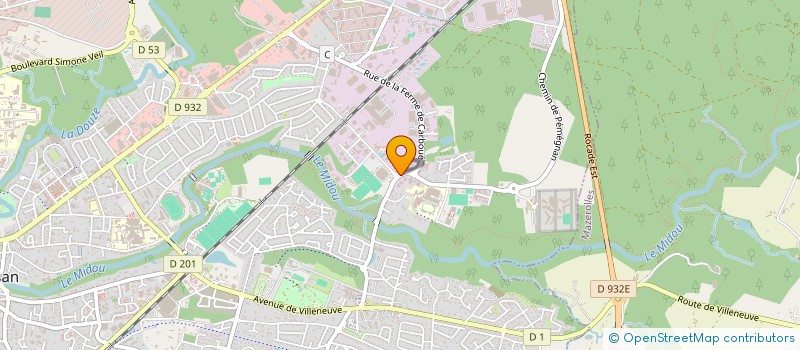 localisation de l'entreprise FONTAN  MONT-DE-MARSAN