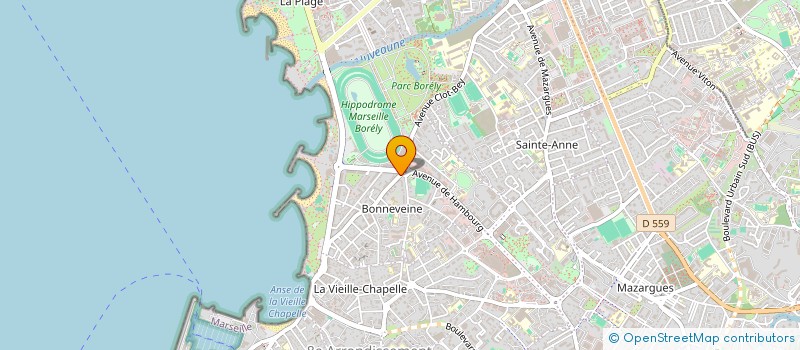 localisation de l'entreprise FONTANA à MARSEILLE