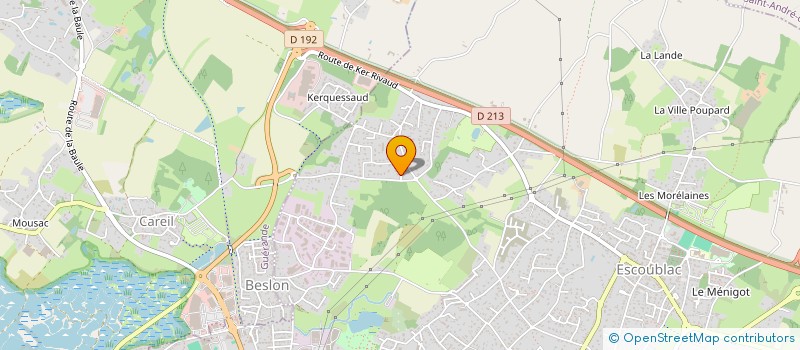 localisation de l'entreprise FONTANA  PORNICHET