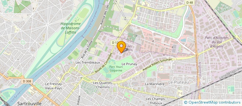 localisation de l'entreprise FONTANA FASTENERS FRANCE à SARTROUVILLE