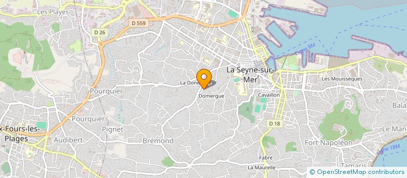 localisation de l'entreprise FONTANA ROUSSEL LMNP  LA SEYNE-SUR-MER